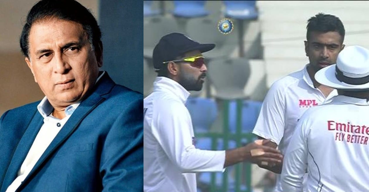 Sunil Gavaskar slams umpire for warning Ravichandran Ashwin for his followthrough action