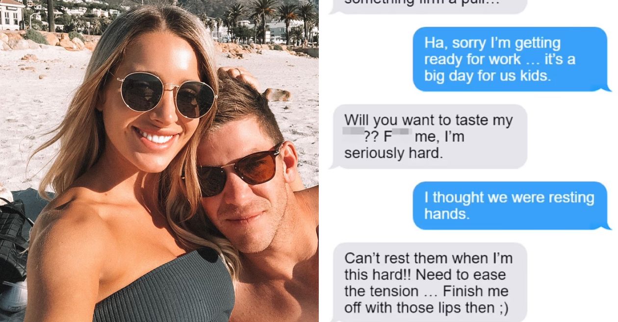 The lewd text messages sent by Tim Paine to a female staffer behind his wife’s back go viral