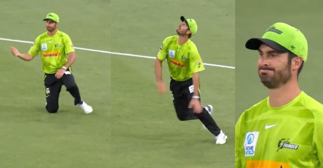 WATCH: Ben Cutting suffers brain-fade moment during a BBL clash against Sydney Sixers