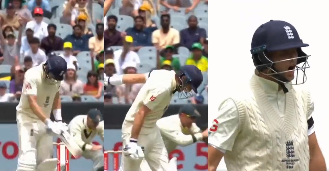 WATCH: Joe Root fumes after being dismissed by Mitchell Starc on Day 1 of MCG Test