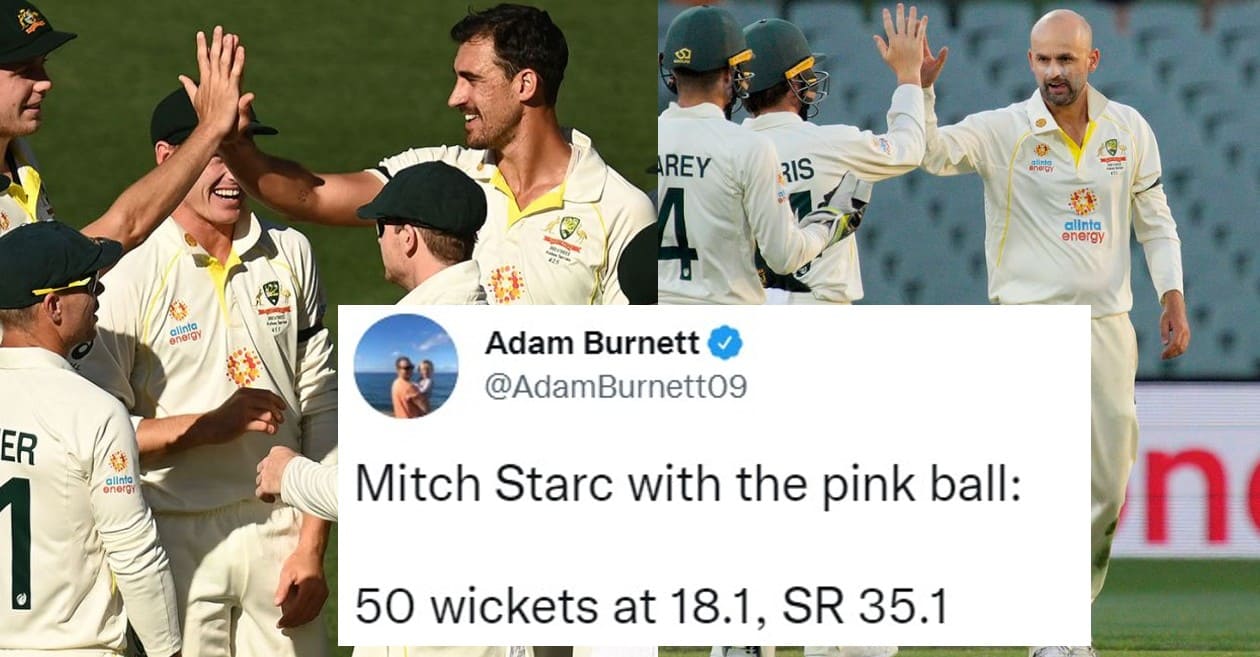 Twitter reactions: Mitchell Starc, Nathan Lyon shine as Australia dominate Day 3 of Adelaide Test