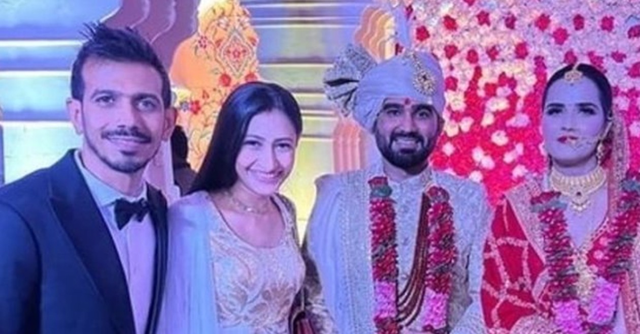 Rahul Tewatia marries fiancee Ridhi Panu in a star-studded ceremony