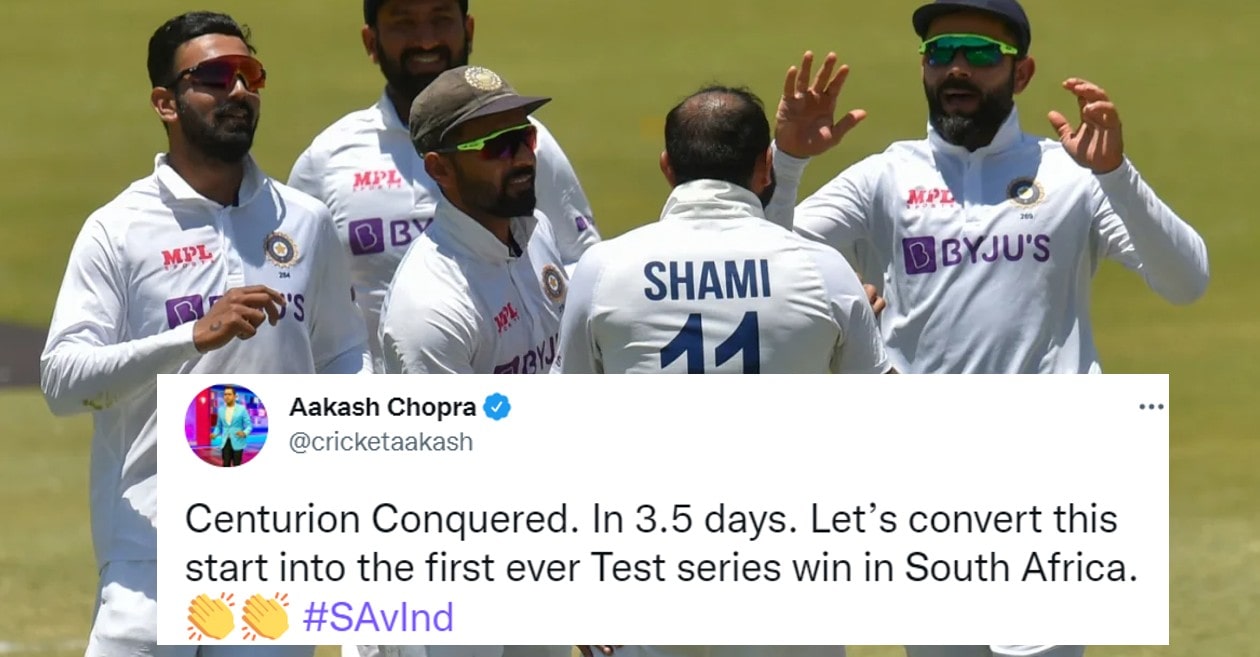 Team India beat South Africa in Centurion Test