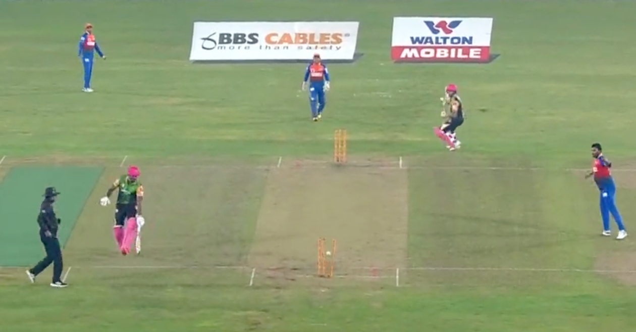 WATCH Andre Russell gets run out in a never-seen-before fashion during BPL 2022 Cricket Times