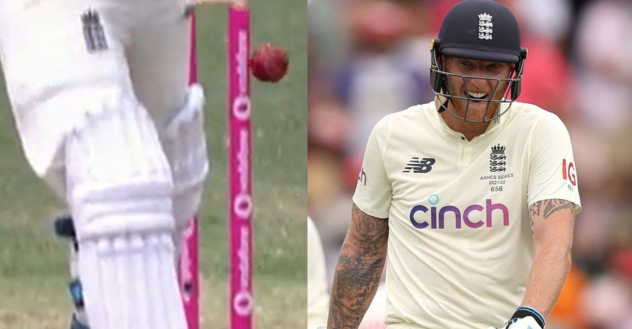 WATCH – Ben Stokes survives as bails don’t come off after Cameron Green’s delivery hit stumps in Sydney Test