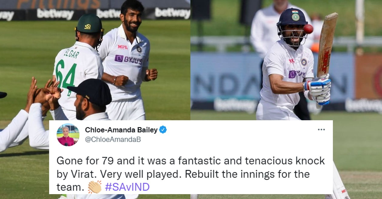 Twitter reactions: Jasprit Bumrah removes Dean Elgar early before Virat Kohli misses deserving 100 on Day 1