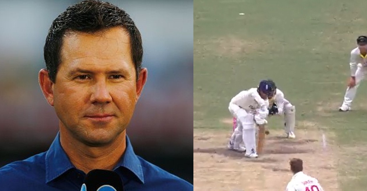 WATCH: Ricky Ponting’s another accurate on-air analysis; perfectly predicts Jack Leach’s wicket in 4th Test