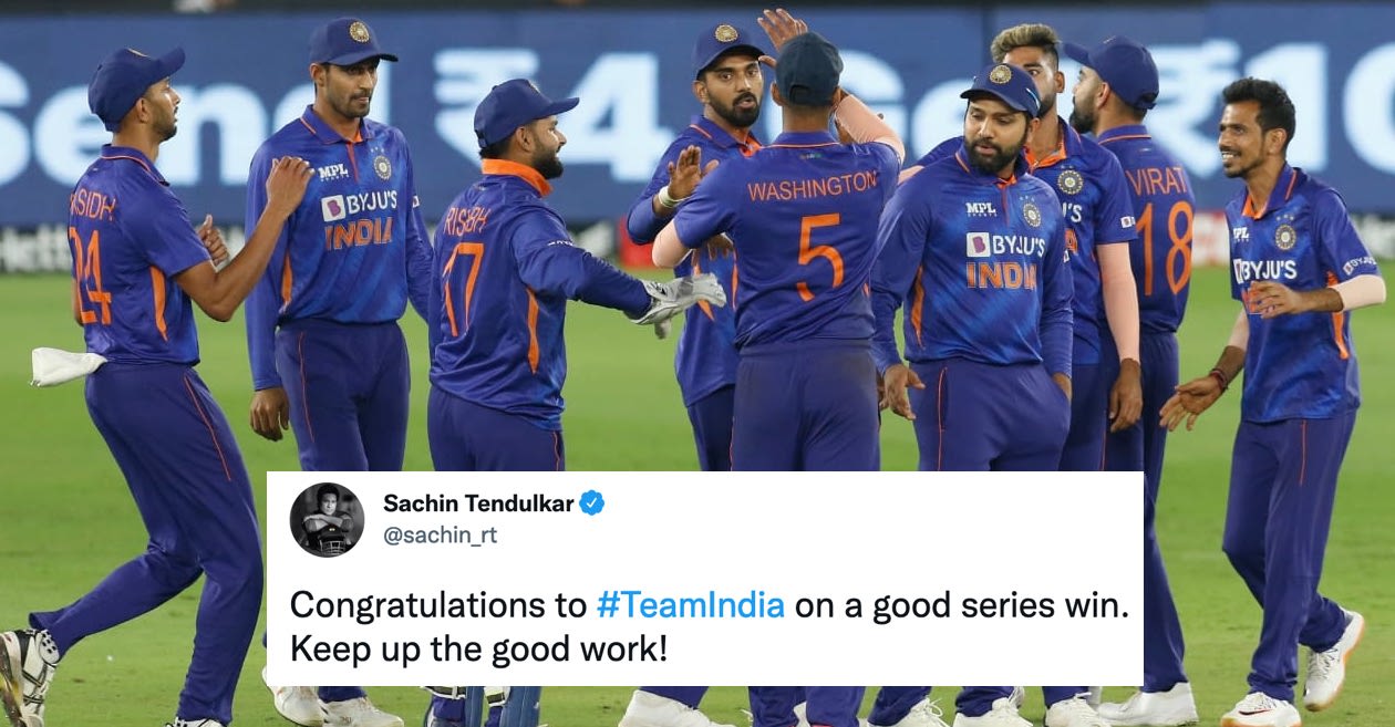 Twitter reactions: All-round India clean sweep West Indies in 3-match ODI series