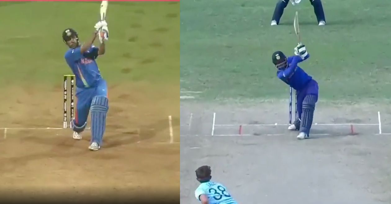 WATCH: Dinesh Bana emulate MS Dhoni; wins U-19 World Cup for India with ...