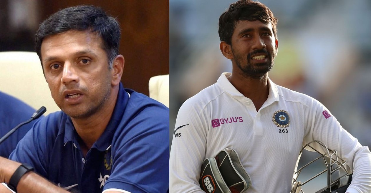 Rahul Dravid on Wriddhiman Saha