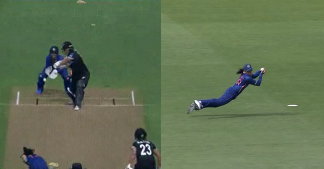 WATCH: Smriti Mandhana takes a screamer to dismiss Sophie Devine – NZ vs IND, 4th Women’s ODI