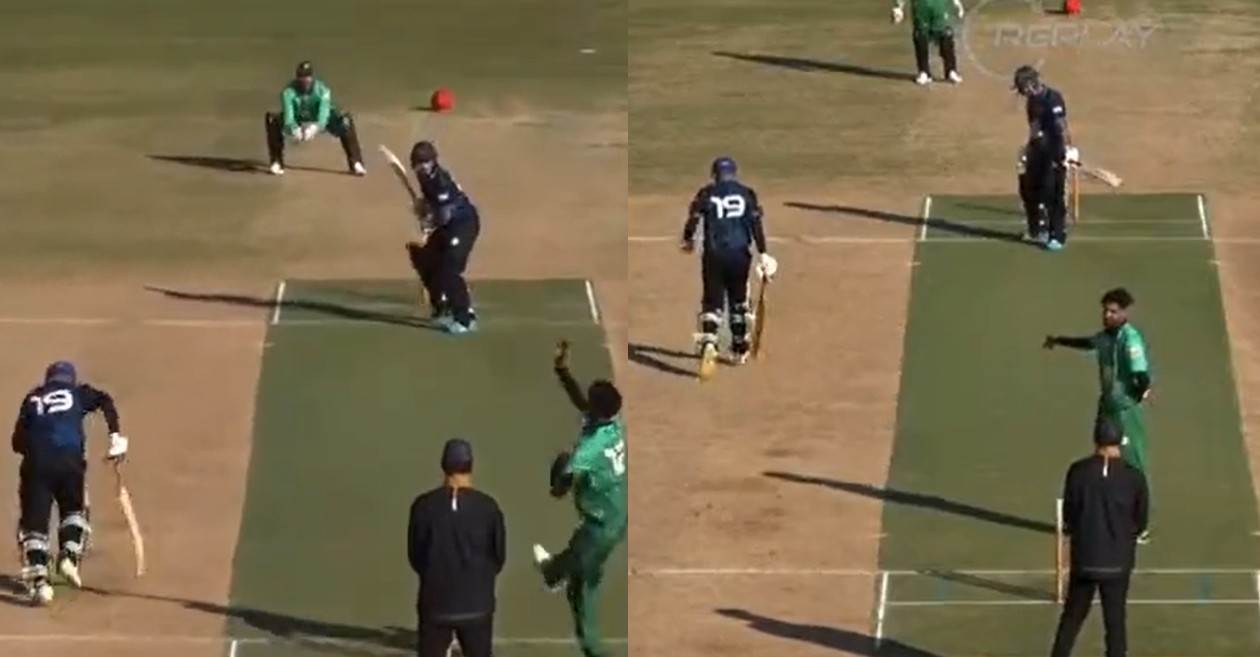 Non-Striker runs halfway down the pitch before the ball is delivered in ECL