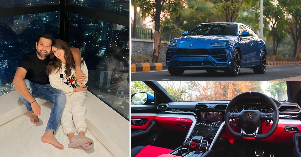 Team India captain Rohit Sharma buys a blue colour Lamborghini Urus worth INR 3.15 crore