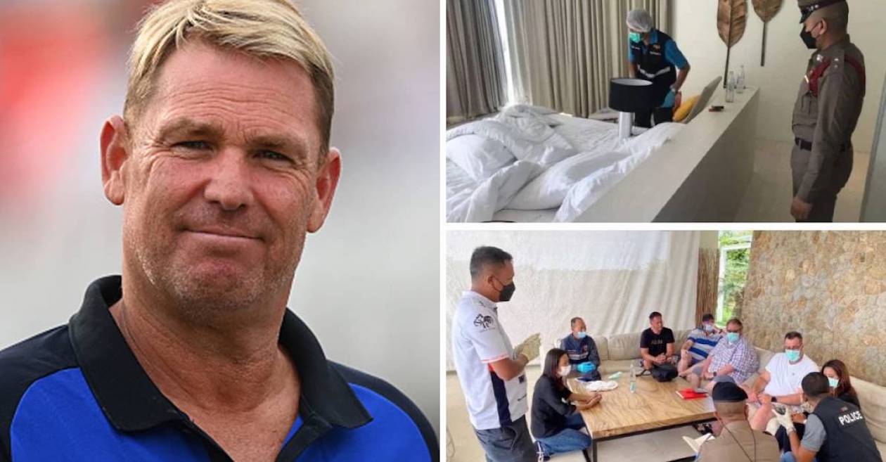 A large amount of blood in Shane Warne’s hotel room as Thailand Police provides update