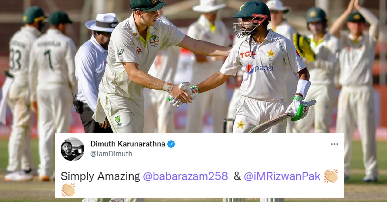 The 2nd Test between Pakistan and Australia end in a draw