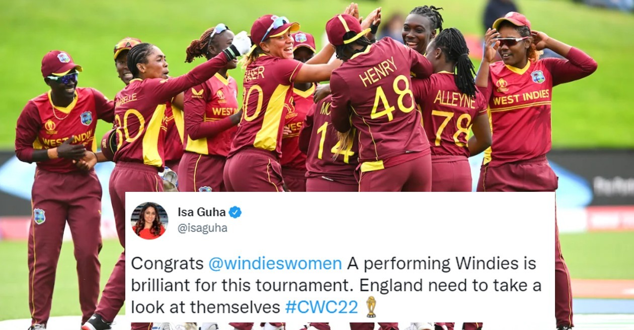 Women’s World Cup: Shemaine Campbelle, Shamilia Connell shine in West Indies’ emphatic win over England – Twitter reactions