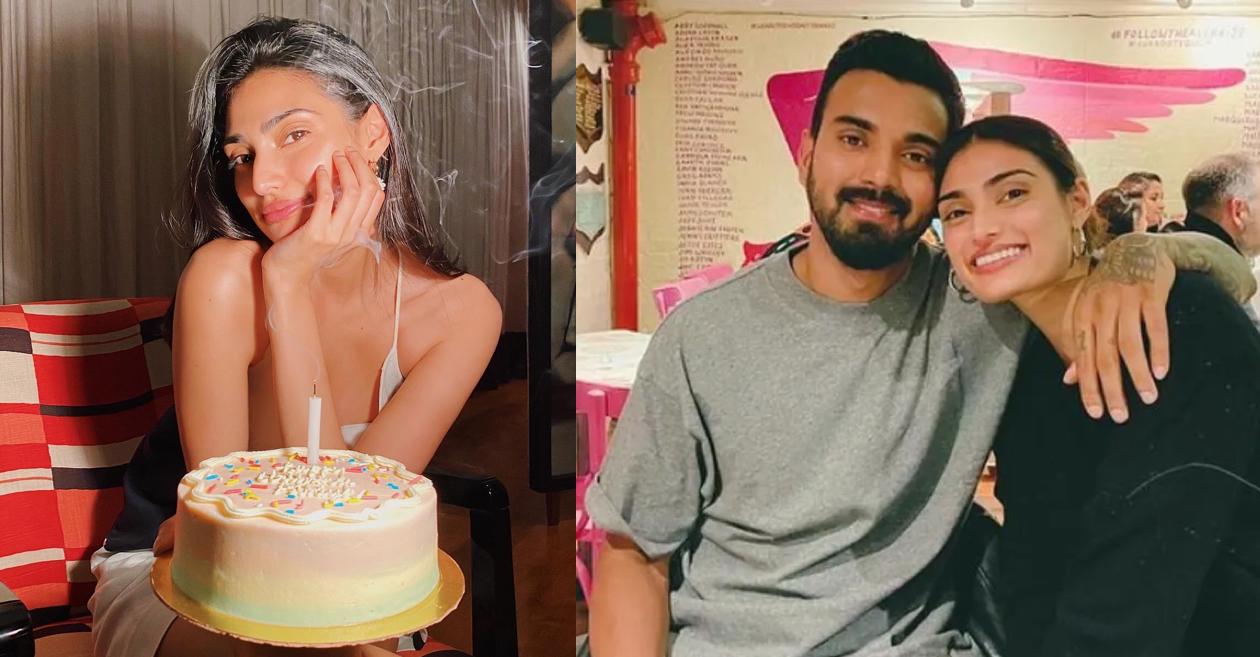 Athiya Shetty extend wishes to boyfriend KL Rahul on 30th birthday