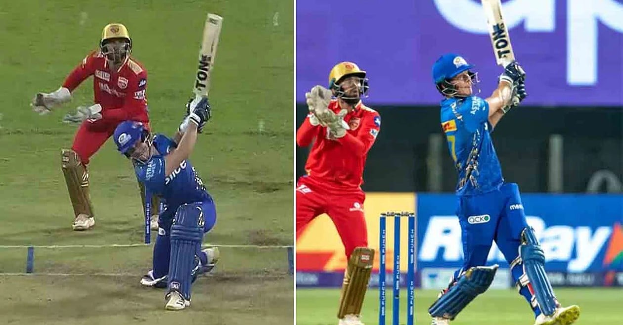 IPL 2022 [WATCH]: Dewald Brevis smacks Rahul Chahar for 4 consecutive sixes in MI vs PBKS clash