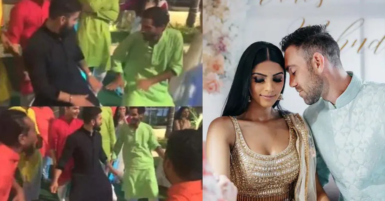 WATCH: Virat Kohli grooves on Pushpa songs at Glenn Maxwell’s wedding bash