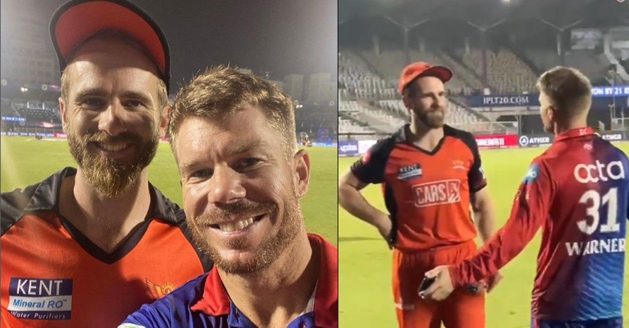 IPL 2022: DC opener David Warner pens heartwarming post for his former SRH teammate Kane Williamson