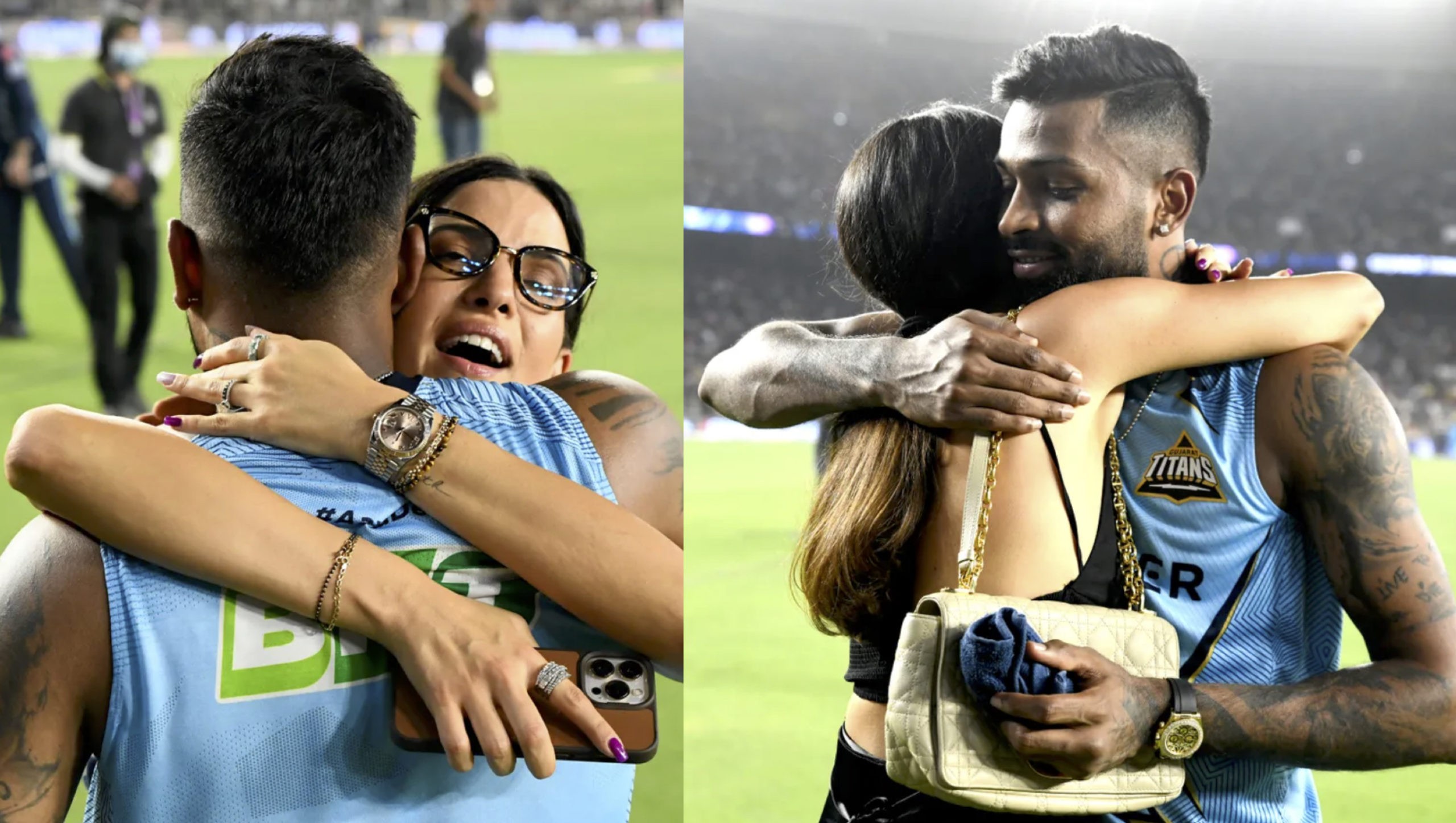 WATCH: Hardik Pandya consoles his wife Natasa Stankovic as she breaks down post Gujarat Titans’ title win – IPL 2022