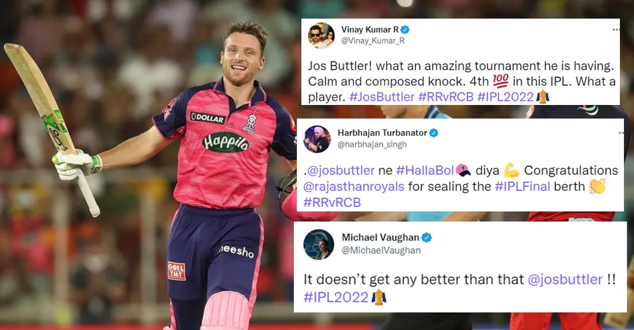 Jos Buttler steers RR to IPL 2022 final