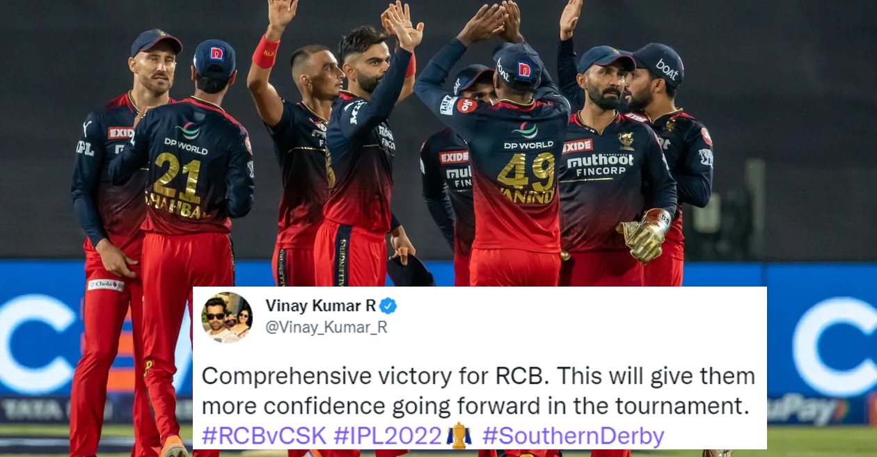 RCB beat CSK by 13 runs