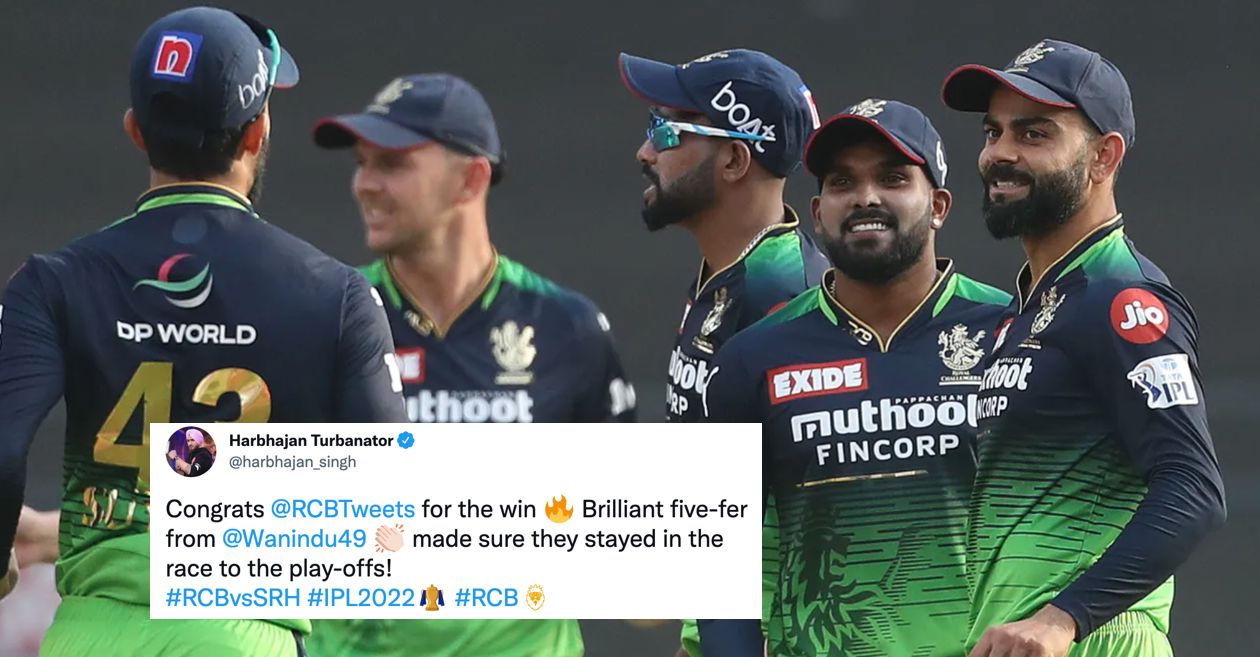 आईपीएल 2022 [Twitter reactions]: वानिंदु हसरंगा की पांचवीं शक्ति आरसीबी को एसआरएच पर प्रचंड जीत के लिए