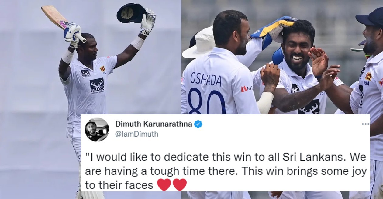 Sri Lanka beat Bangladesh in second Test to win the series