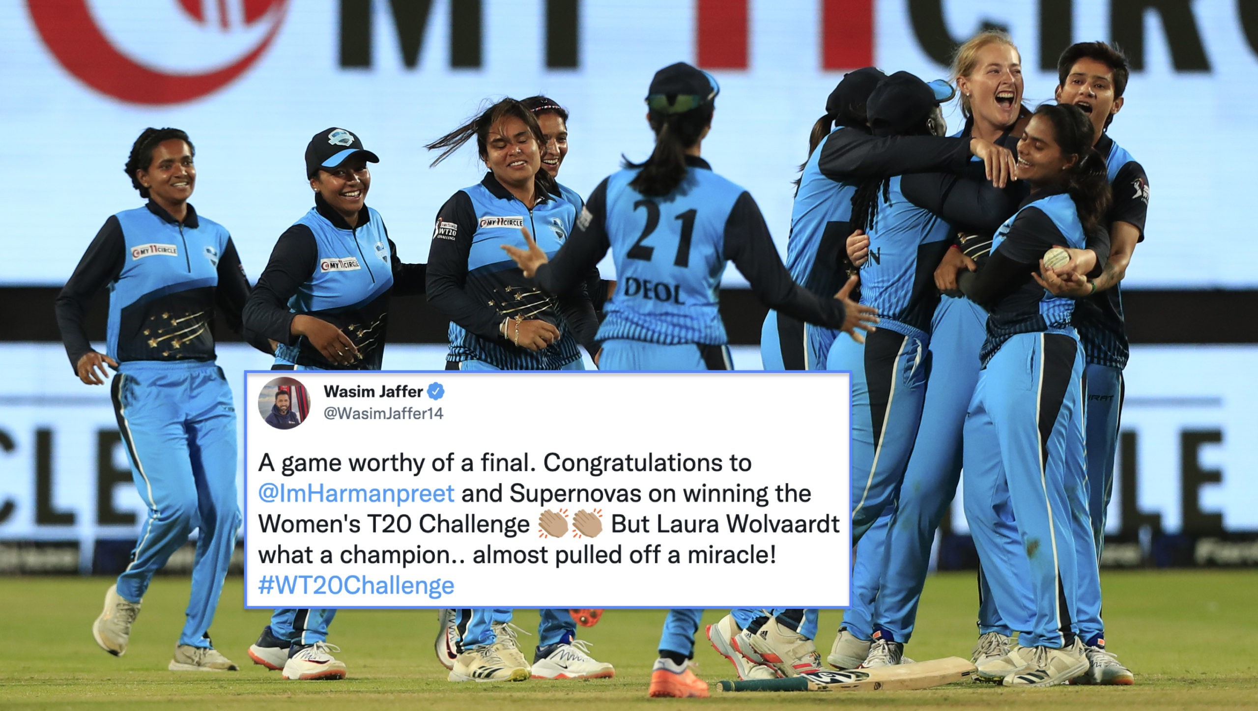 Supernovas lift record third title with win over Velocity in Women’s T20 Challenge 2022 final