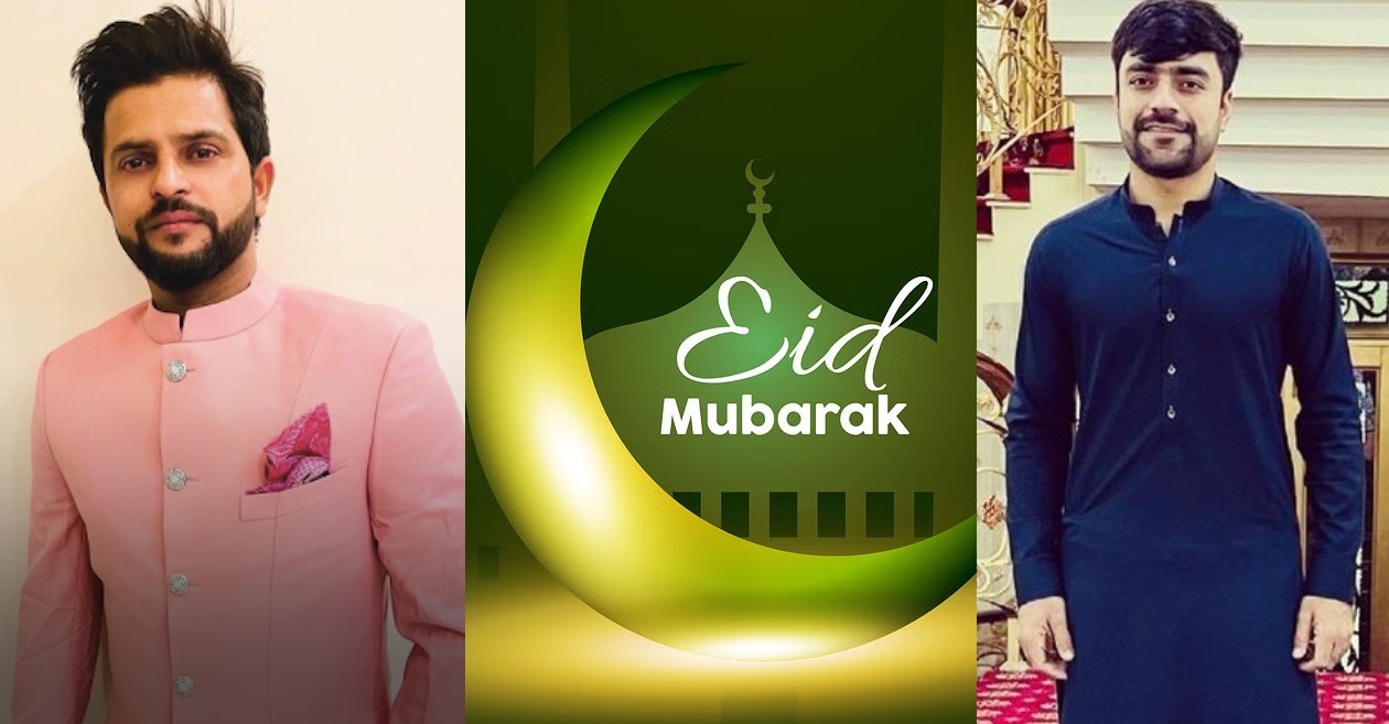 Suresh Raina, Rashid Khan and others wished on Eid-ul-Fitr