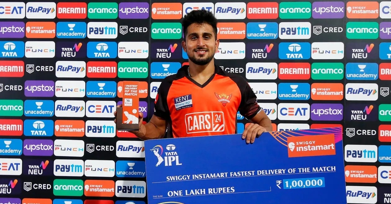 Top 10 fastest deliveries in IPL 2022