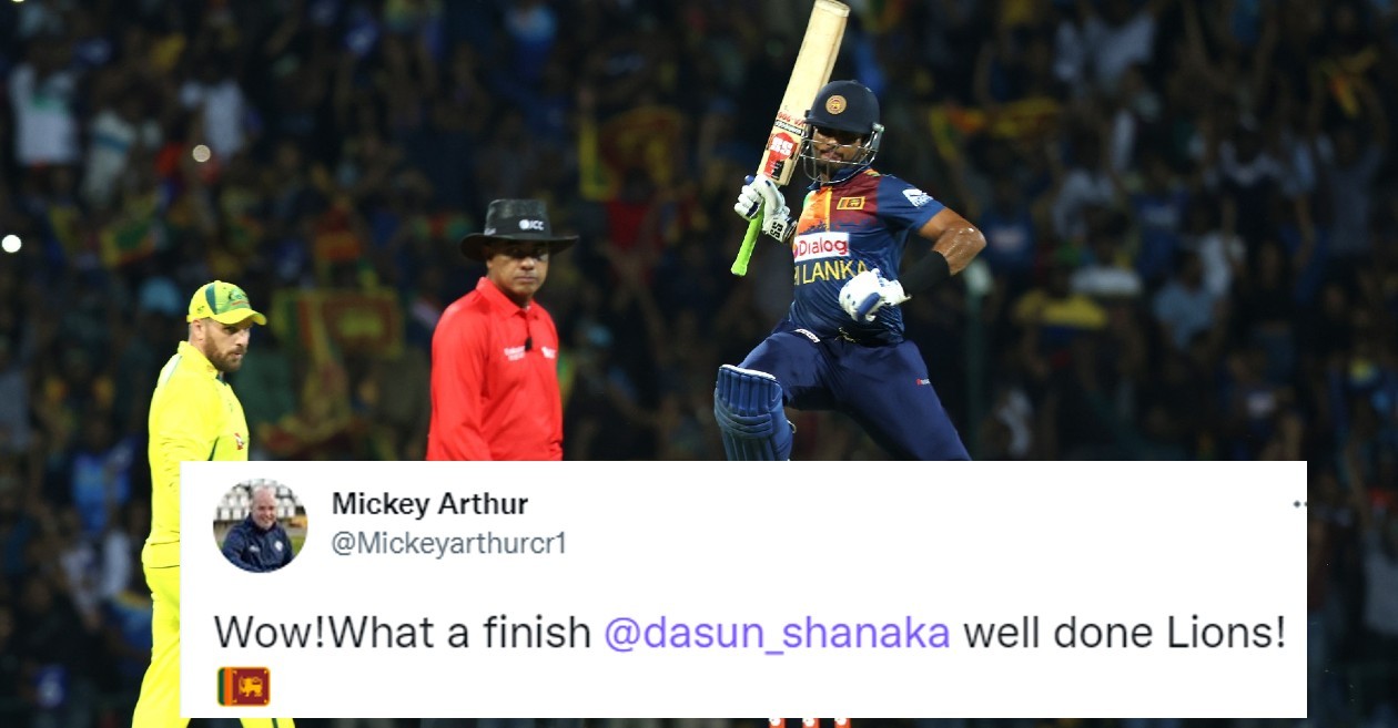 Dasun Shanaka bliz help Sri Lanka pull off an impossible looking chase against Australia