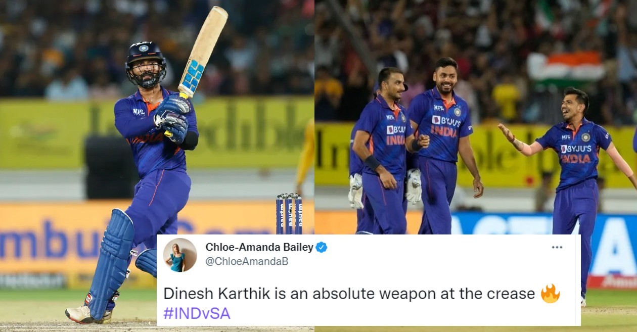 Twitter reactions: Dinesh Karthik, bowlers shine as India steamroll South Africa in 4th T20I