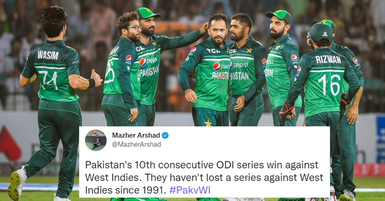 Pakistan defeated West Indies in the second ODI