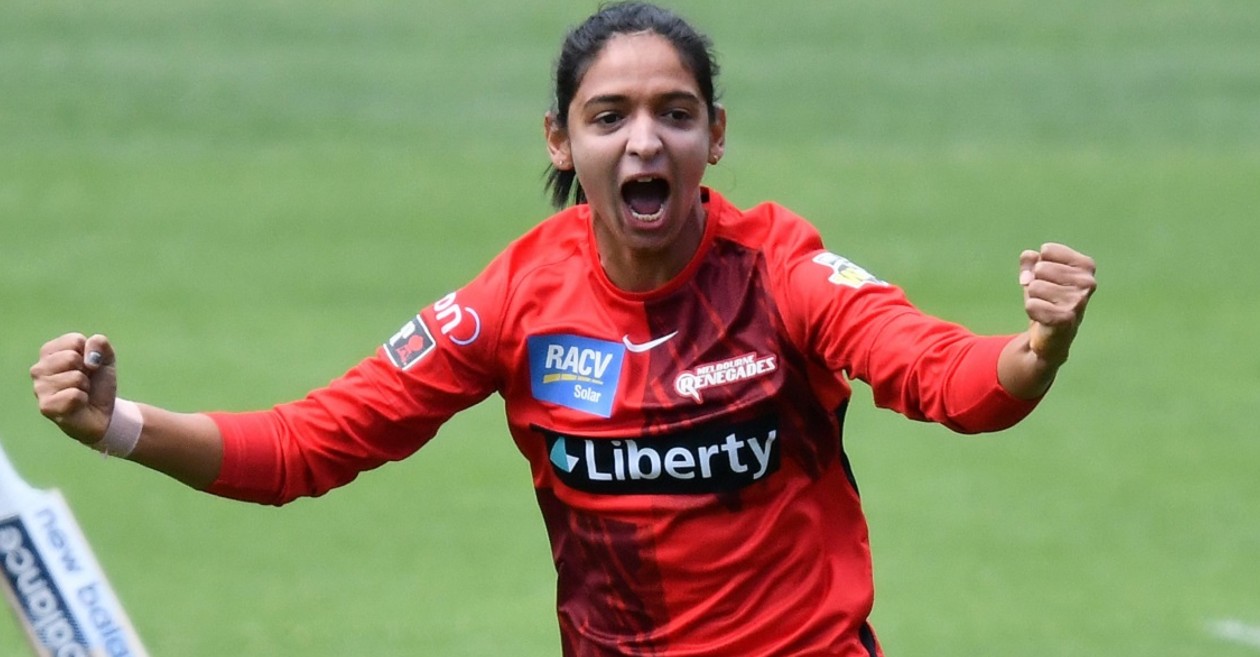 Harmanpreet Kaur has re-signed with Melbourne Renegades for WBBL|08