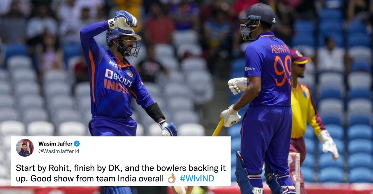 Twitter reactions: Rohit Sharma, Dinesh Karthik and bowlers fire in India’s thumping win over West Indies