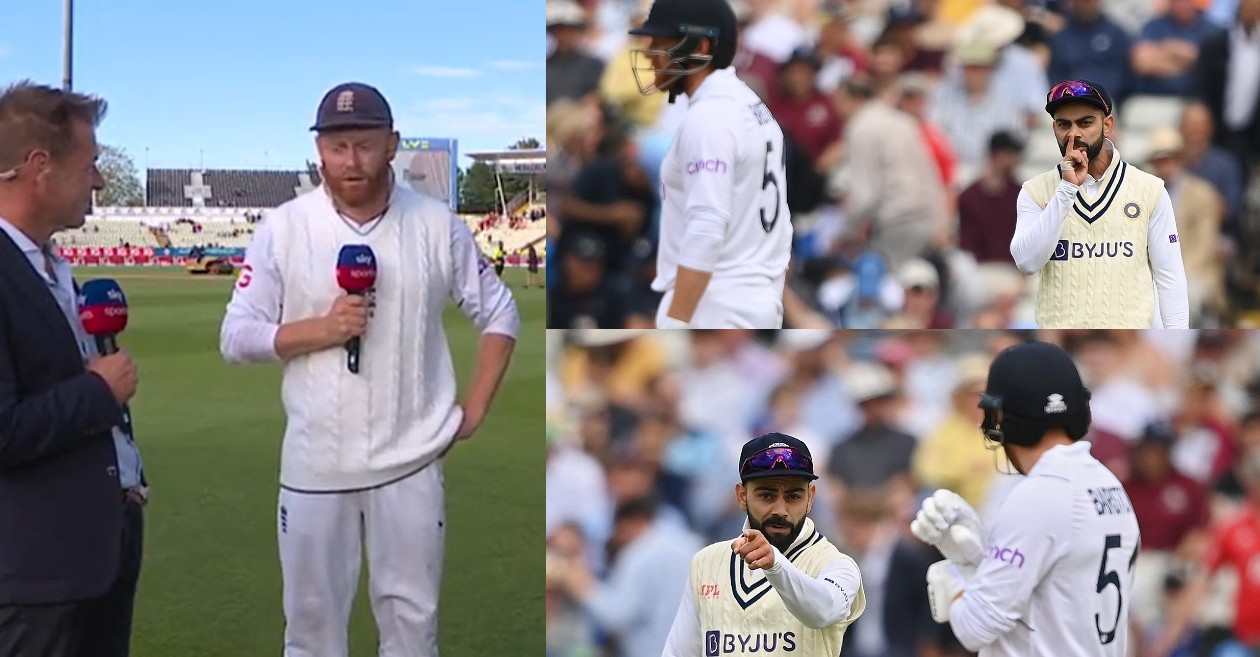 WATCH: Jonny Bairstow breaks silence on his altercation with Virat Kohli in Edgbaston Test