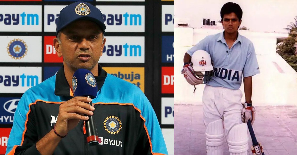 Rahul Dravid recalls a funny episode from his school days