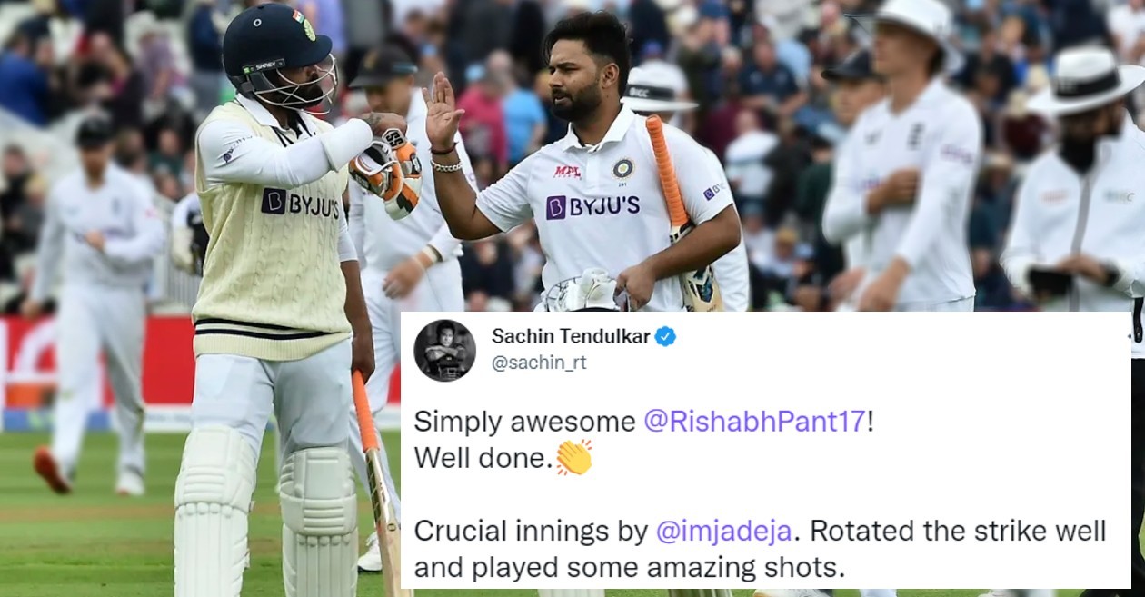 Twitter reactions: Rishabh Pant, Ravindra Jadeja help India dictate terms on Day 1 of Edgbaston Test