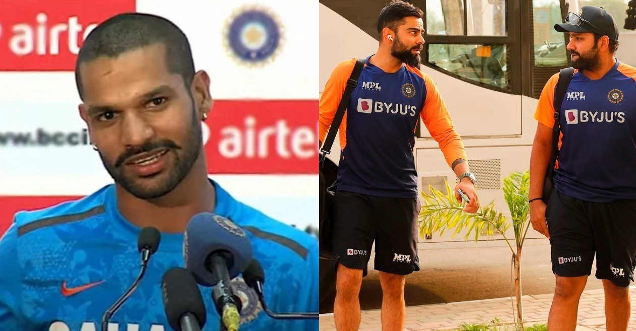 Shikhar Dhawan on Virat Kohli and Rohit Sharma