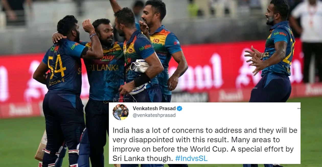 Sri Lanka beat India in Asia Cup 2022