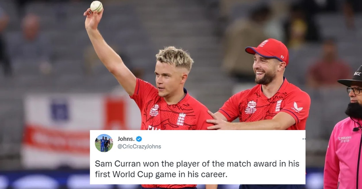 Twitter reactions: Sam Curran’s fifer drives England to 5-wicket win over Afghanistan – T20 World Cup 2022