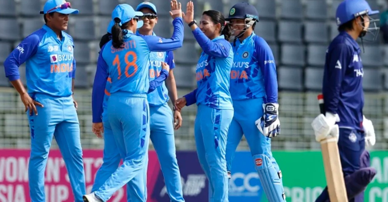 India beat Thailand in Women's Asia Cup 2022