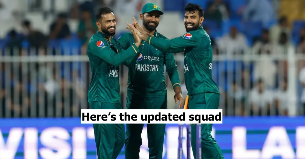 Pakistan strengthen their batting with change to T20 World Cup squad