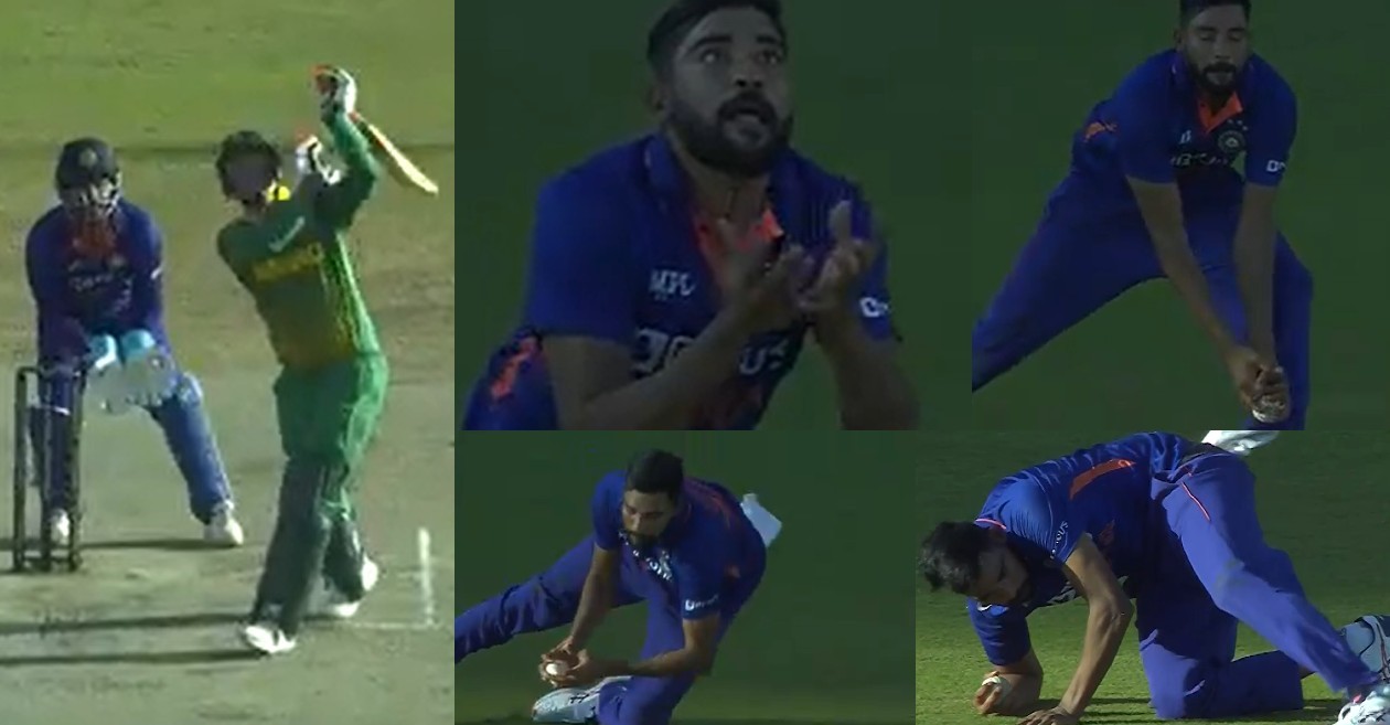 Mohammed Siraj takes a blinder in 2nd ODI