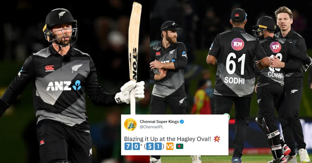 Twitter reactions: Devon Conway, bowlers shine as New Zealand beat Bangladesh in the third T20I