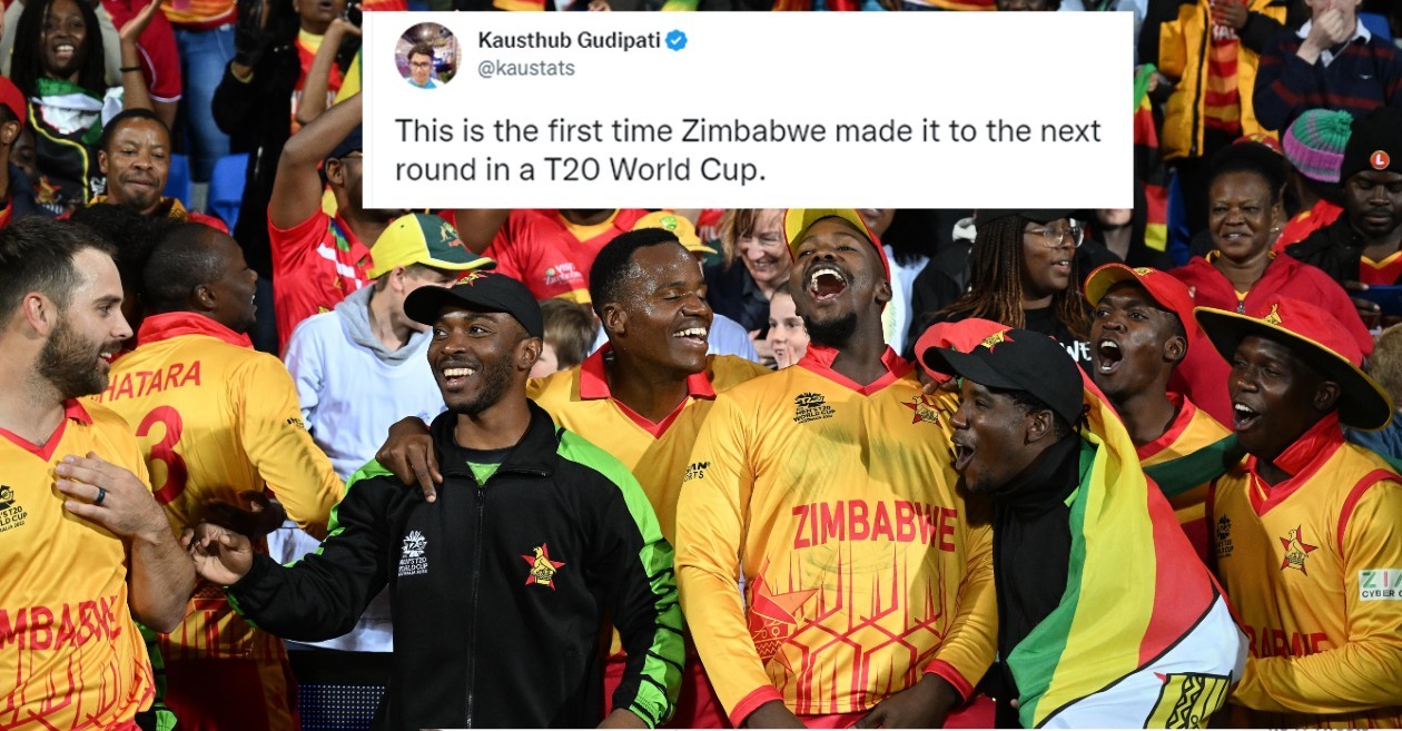 Zimbabwe beat Scotland to qualify for Super 12s in T20 World Cup