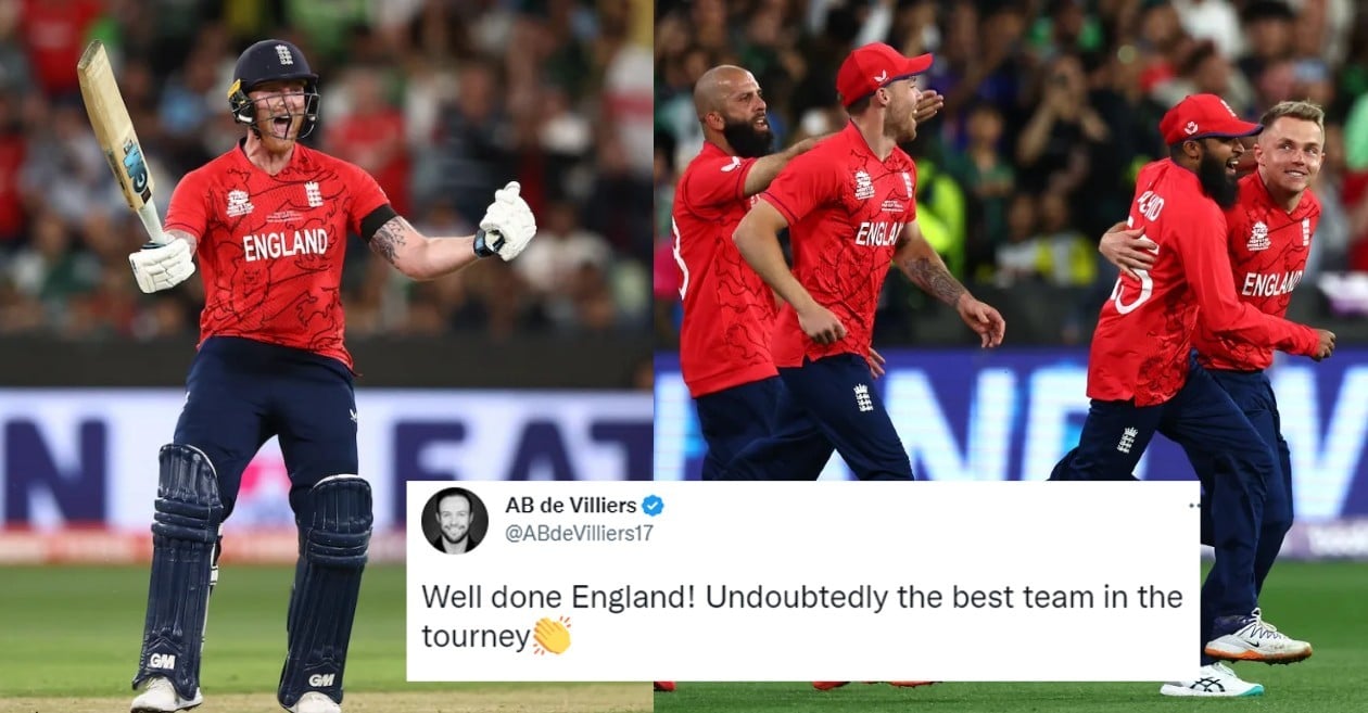 Twitter reactions: Ben Stokes, Sam Curran help England beat Pakistan to win T20 World Cup 2022