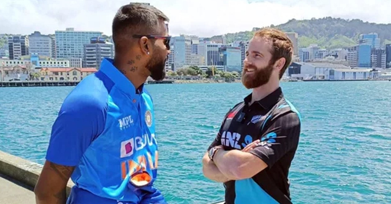 Kane Williamson, Hardik Pandya engage in fun conversation after rain abandons NZ vs IND 1st T20I